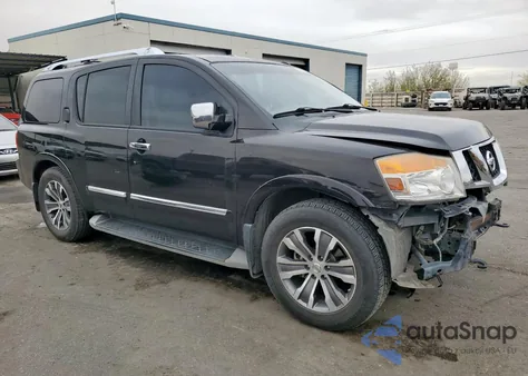 2015 Nissan Armada Sv from USA, damaged, VIN 5N1AA0ND5FN605829